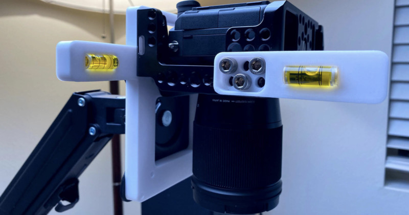  how modify monitor arm into overhead camera mount 