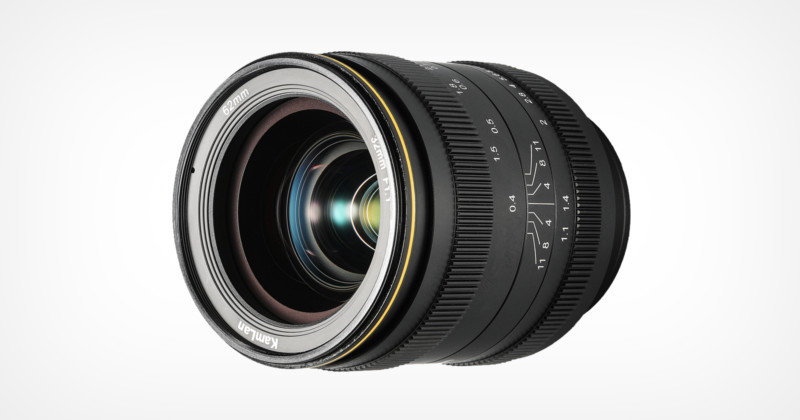 KamLan Unveils 32mm f/1.1 Manual-Focus Lens for Crop-Sensor Cameras