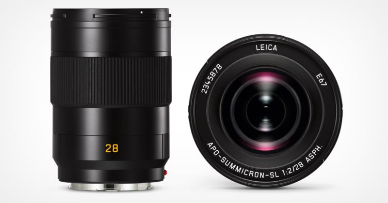 Leica Launches APO-Summicron-SL 28mm f/2 ASPH Lens for L-Mount