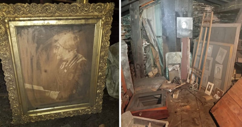 Man Discovers Trove of Historical Photographs in Secret Attic Studio