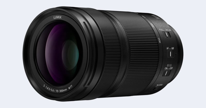 Panasonic Unveils Lumix S 70-300mm f/4.5-5.6 Macro O.I.S. Lens