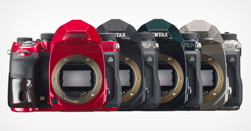 Pentax Unveils K-1 Mark II J Limited 01 Recolors, Plans Four More Lenses