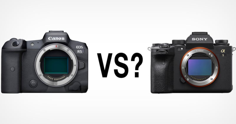 Should the Sony Alpha 1 Be Compared to the EOS R5?