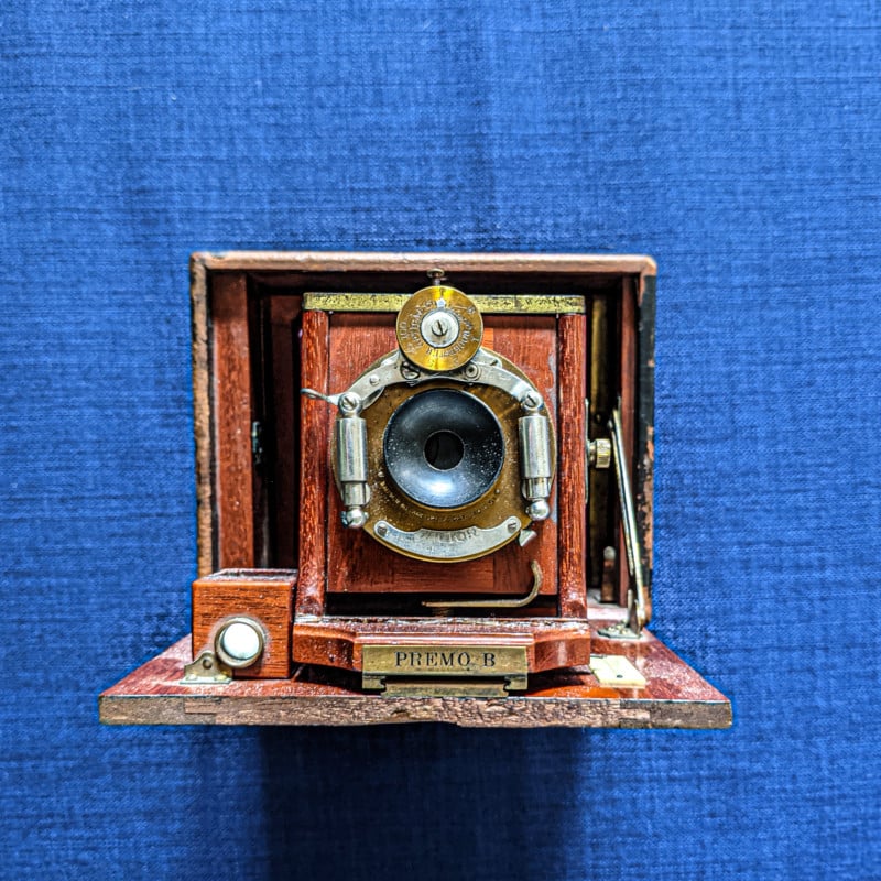 Taking a Photo with the 130-Year-Old Rochester Premo B Camera