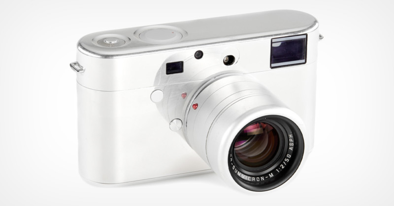  auction jony camera prototype leica 