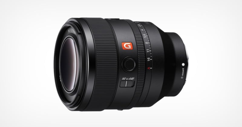  sony unveils 50mm g-master prime lens 