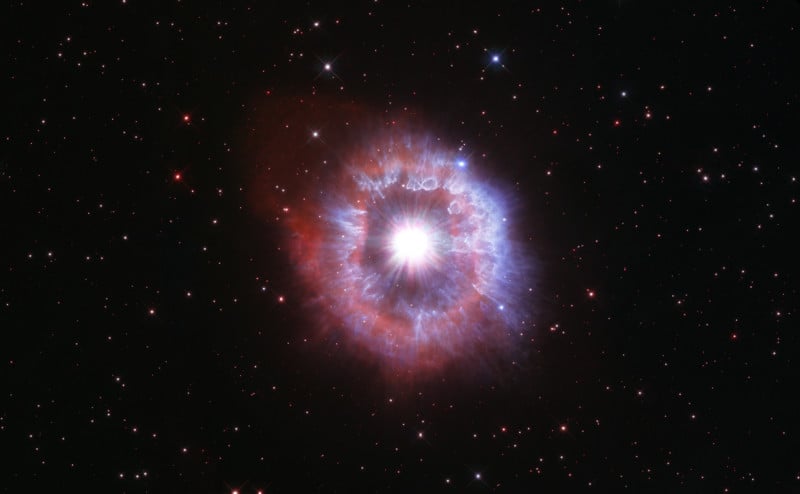Hubble Has Photographed a Star on the Edge of Destruction