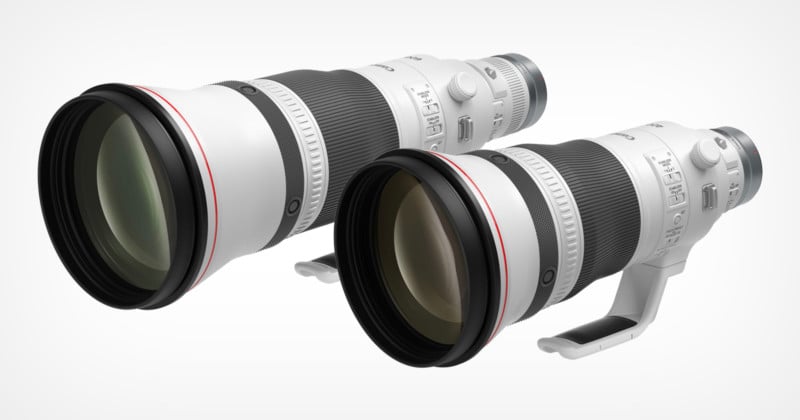 Canon Identically Ports its 400mm f/2.8L and 600mm f/4L from EF to RF