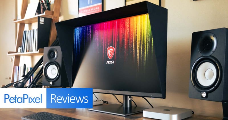  msi ps321qr review gaming monitor photographers 