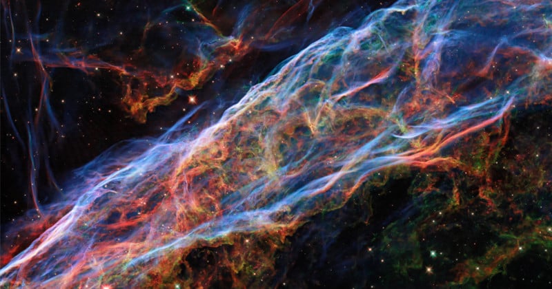 New Photo of the Veil Nebula Shows Incredible Detail