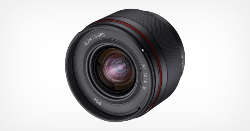 Samyang Unveils 12mm f/2 Ultra-Wide Lens for Sony E-Mount APS-C