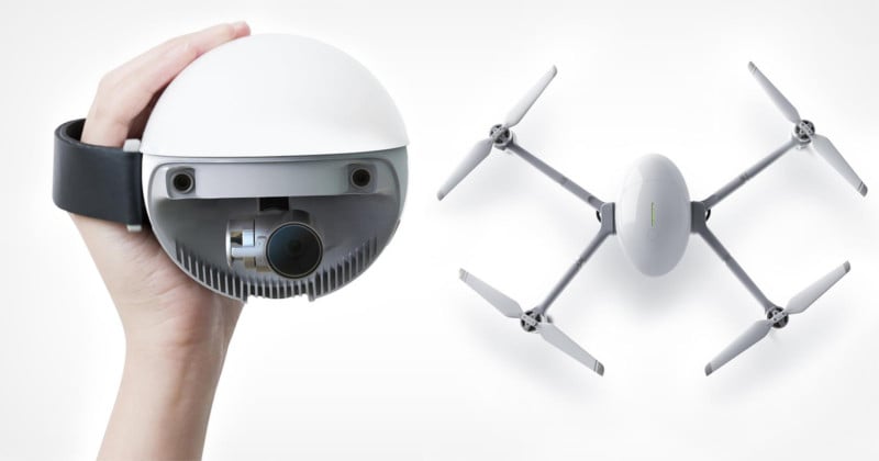PowerEgg X is a Weatherproof Drone, Camcorder, and Webcam All-In-One