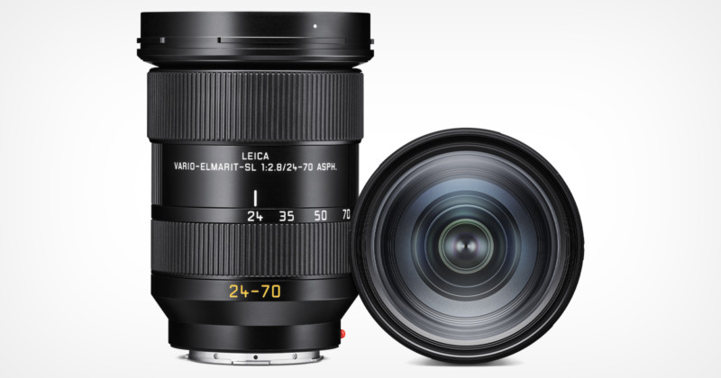 Leica Unveils the Vario-Elmarit-SL 24-70mm f/2.8 ASPH Lens