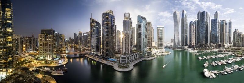 Timeblend Dubai Series Folds the Soul of Timelapses into Still Photos
