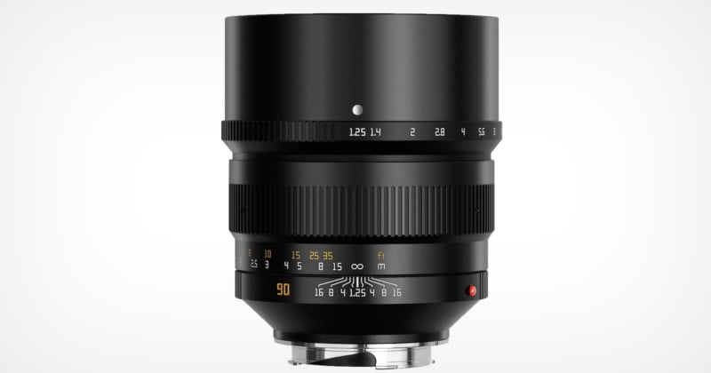 TTArtisan Launches 90mm f/1.25 Lens for Leica M-Mount