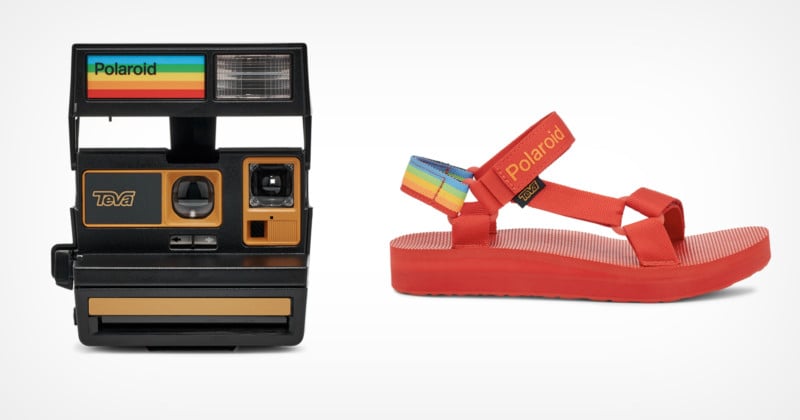The Teva x Polaroid 600 Camera is Built From Refurbished Parts