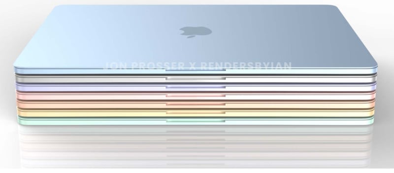  next macbook air powered come multiple colors report 
