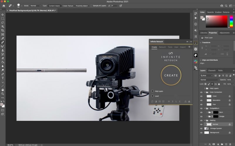 Infinite Retouching Panel Launches Compatibility for Apple M1 Devices