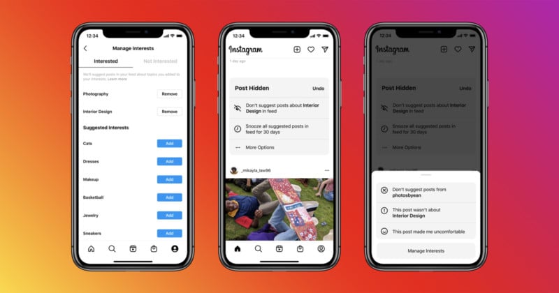  instagram tests suggested posts can appear ahead 