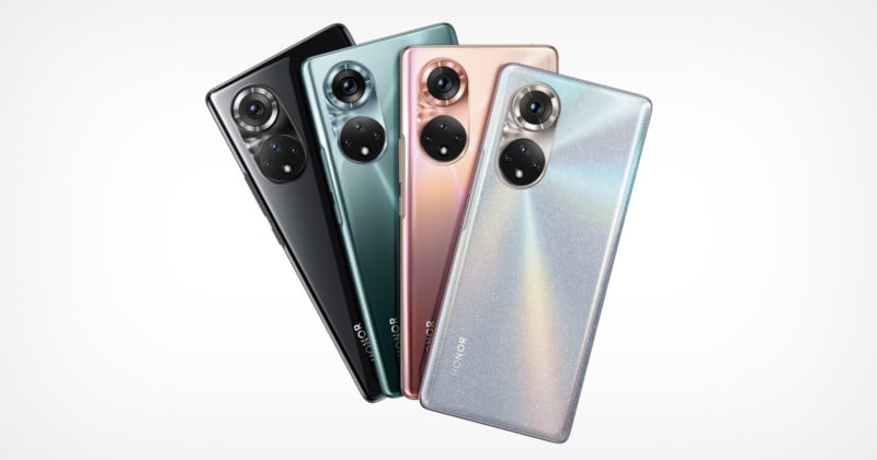 New Honor 50 Smartphones Pack 6 Cameras, Feature Return to Google