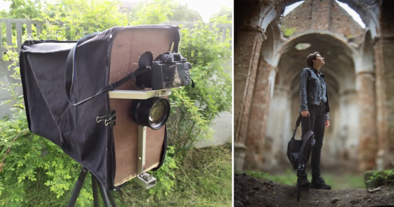 Photographer Recreates Large Format Film Look with a Digital Camera