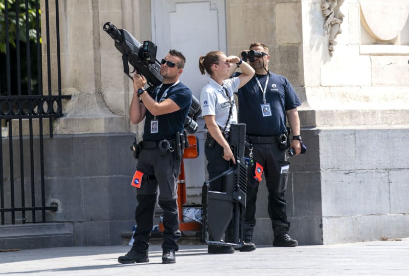 Anti-Drone Weapons Seen Protecting Biden in Brussels