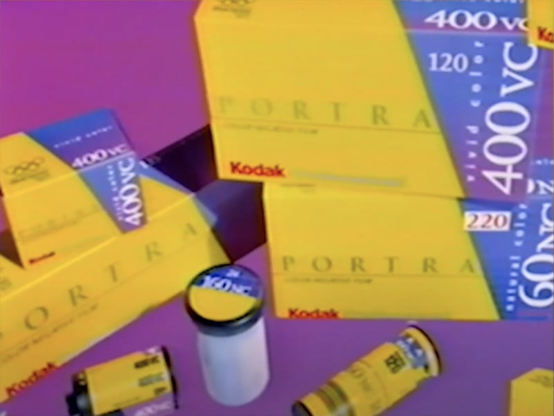  1998 promotional video kodak portra film blast 