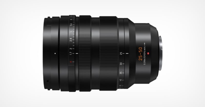 Panasonic Unveils the Leica DG Vario-Summilux 25-50mm f/1.7 for M43