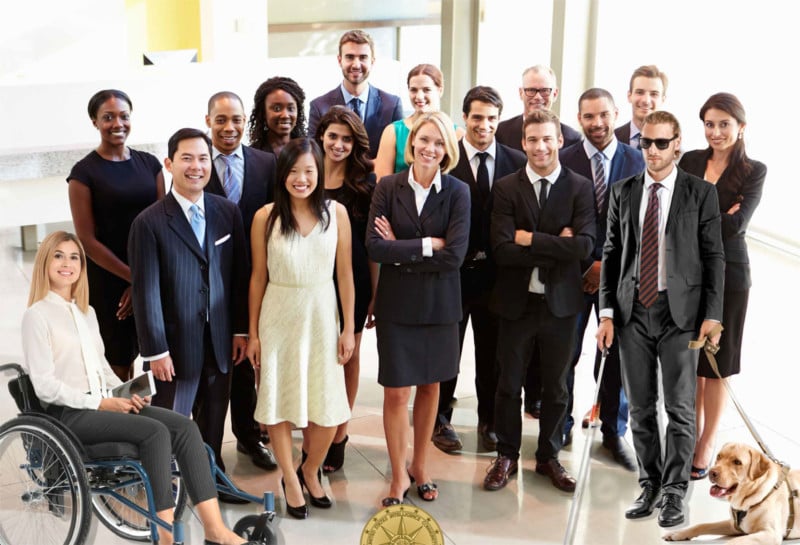 US Intelligence Agency Photoshops Cover Photo of Diversity Report