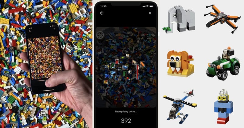 Brickits AI Camera Scans Your LEGO to Suggest Things You Can Build