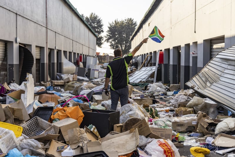 South African Photographer Captures Political Crisis at Home