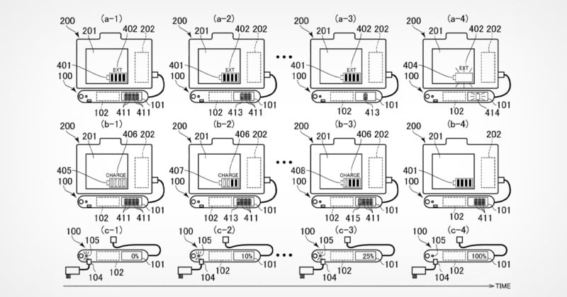Canon Patents a Battery Indicator That Shows Life of Connected Packs