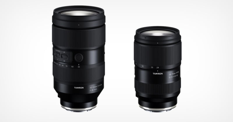 Tamron Reveals Final Details of 35-150mm f/2-2.8 and 28-75mm f/2.8