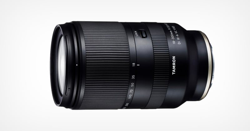 Tamron Launches 18-300mm f/3.5-6.3 for Sony E-Mount APS-C Cameras