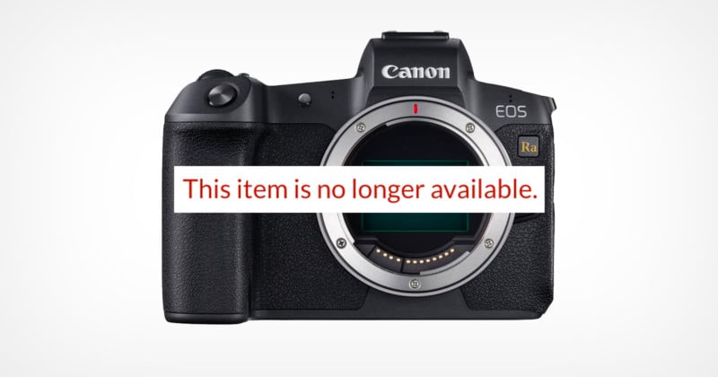 Canon Has Discontinued the Astro-Focused EOS Ra Mirrorless Camera