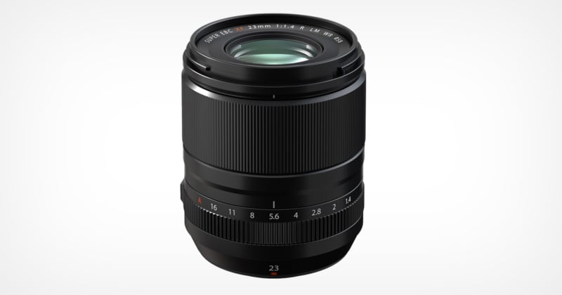 Fujifilm Reveals the XF23mm f/1.4 R LM WR Lens