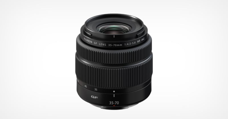 Fujifilm Announces the GF35-70mm f/4.5-5.6 WR Lens