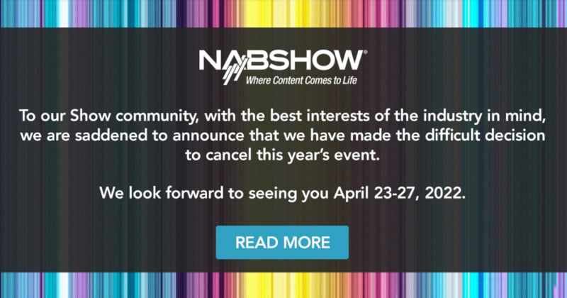 NAB Show Has Been Cancelled (Again) Due to the Coronavirus Pandemic