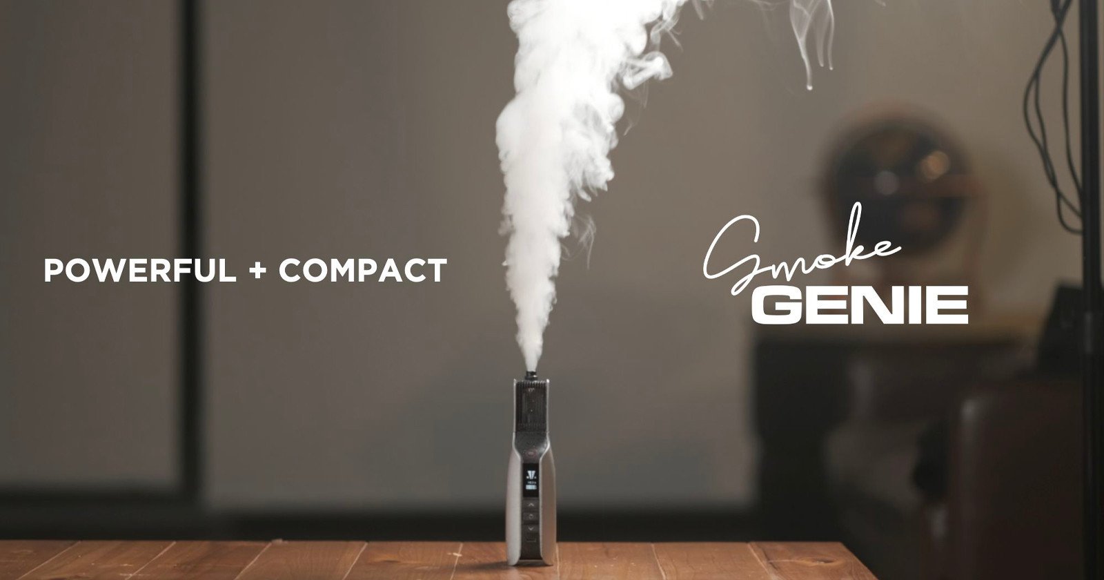 SmokeGENIE is a Powerful, Handheld, Non-Toxic Smoke Machine