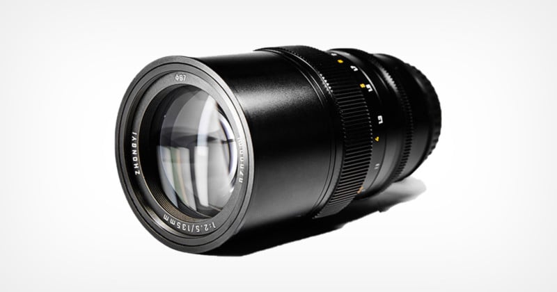 Zhong Yi Optics Launches the Mitakon Creator 135mm f/2.5 APO Lens