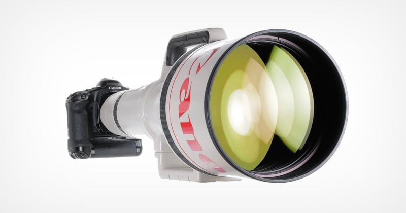 Canon 1200mm f/5.6 Sells for $580,000, Most Ever for a Lens