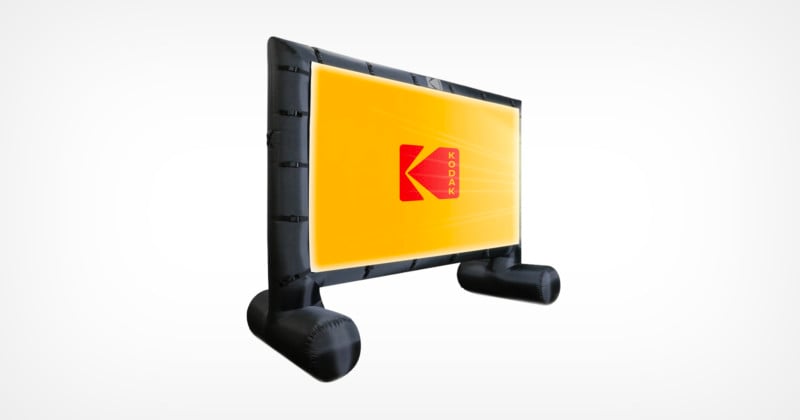 Kodak Introduces a 10-Foot Tall Inflatable Projector Screen