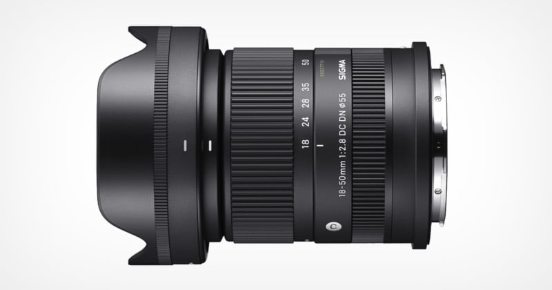 Sigma Unveils the Smallest f/2.8 Zoom for APS-C: 18-50mm f/2.8 DC DN