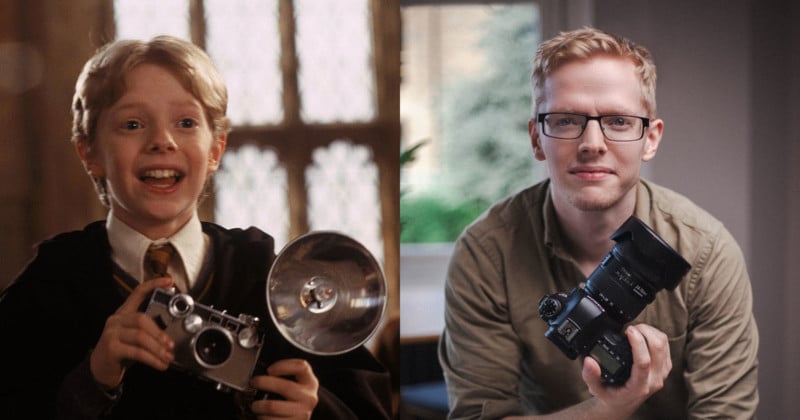 Colin Creevey from Harry Potter is Now a Real-Life Pro Photographer