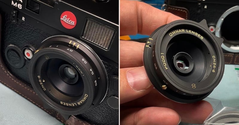 Omnar Makes its First Camera Lens From Repurposed Canon AF-10 Parts