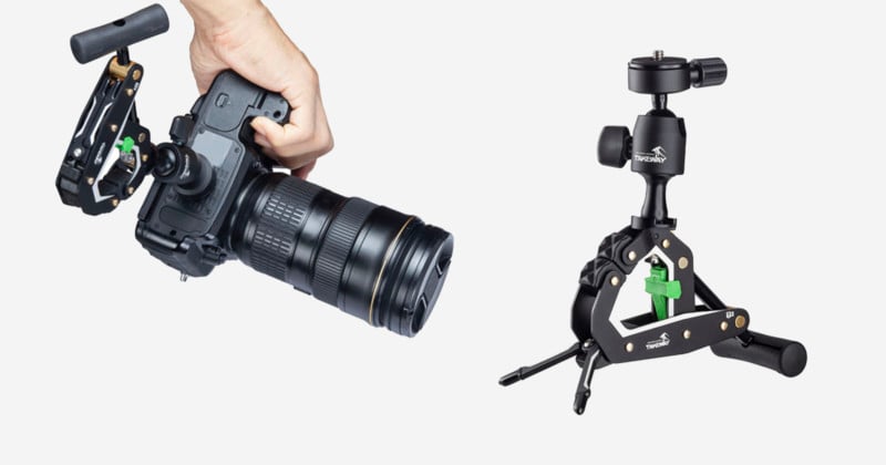 The T2 Clampod Can Firmly Attach Your Camera to a Variety of Surfaces