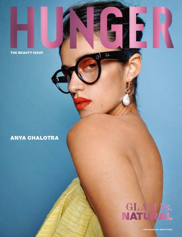 This is the Worlds First Magazine Cover Shot with Smart Glasses