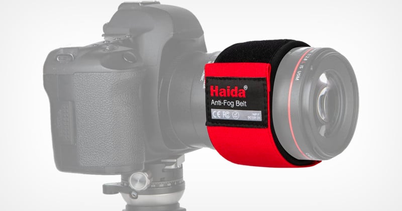  usb-powered belt prevents lenses from fogging 