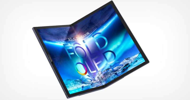 Asus Unveils a Giant 17-inch Folding OLED Tablet PC