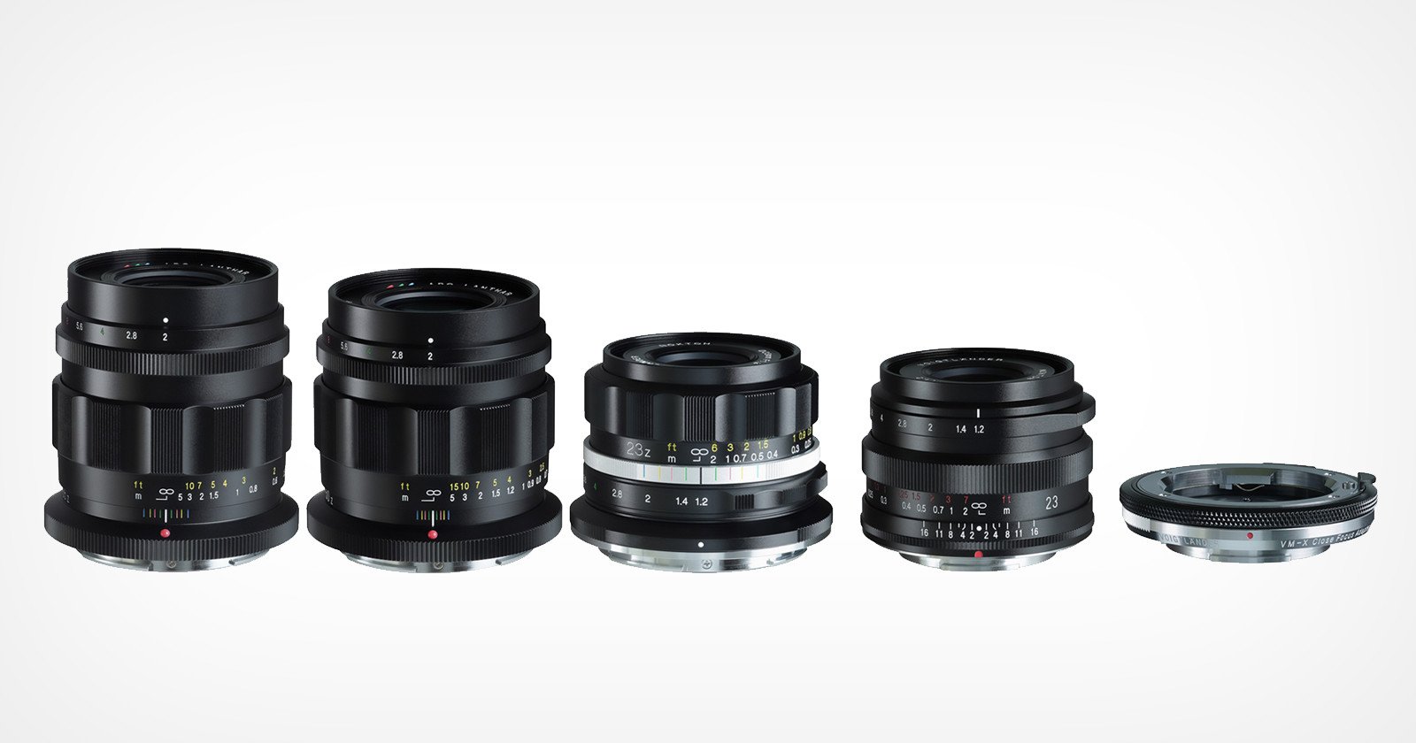 Cosina Unveils One Fuji X-Mount and Three Nikon Z-Mount Prime Lenses
